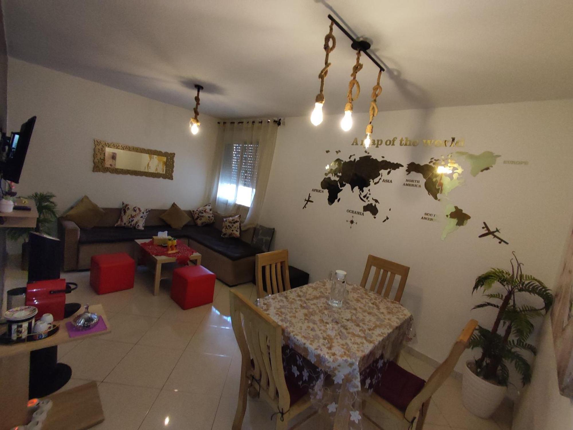 Beautiful Ground-Floor Apartment With Portable Air Conditioning, Parking, And Free Wi-Fi Касабланка Екстер'єр фото